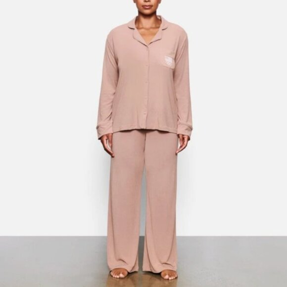 SKIMS Other - SKIMS Olympic Team USA Ribbed Pants Sienna Size Small